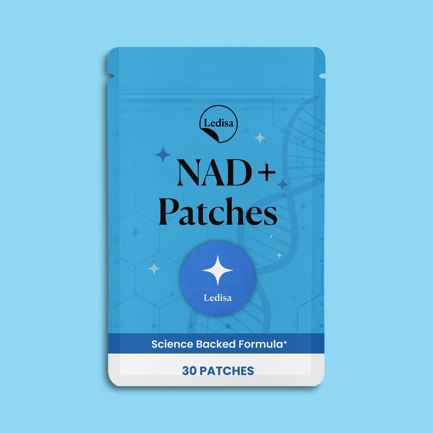LEDISA NAD+ DAILY WELLNESS PATCHES